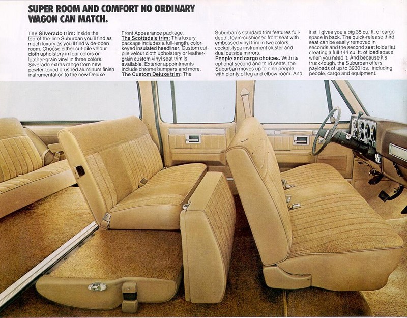 1983 Chevrolet Surburban Brochure Page 5